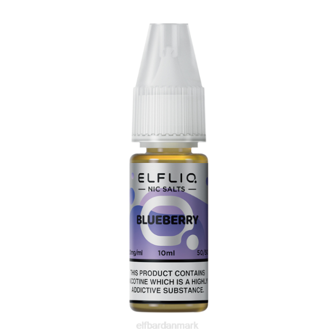 elfbar elfliq blåbær nic salte - 10ml-10 mg/ml Z0FV215