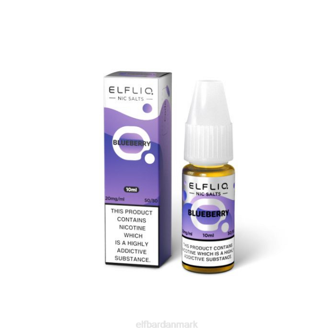 elfbar elfliq blåbær nic salte - 10ml-20 mg/ml Z0FV216