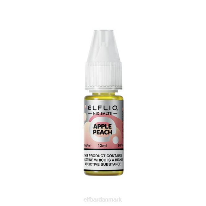 elfbar elfliq æble fersken nic salte - 10ml-10 mg/ml Z0FV219