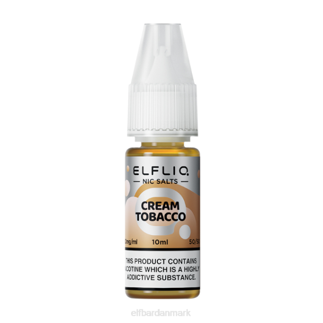 elfbar elfliq fløde tobak nic salte -10ml-20 mg/ml Z0FV212