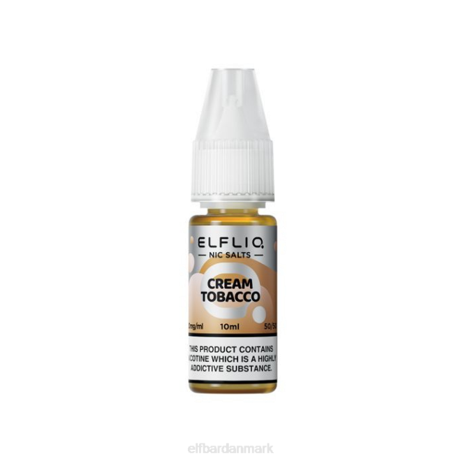 elfbar elfliq flødetobak nic salte -10ml-10 mg/ml Z0FV211