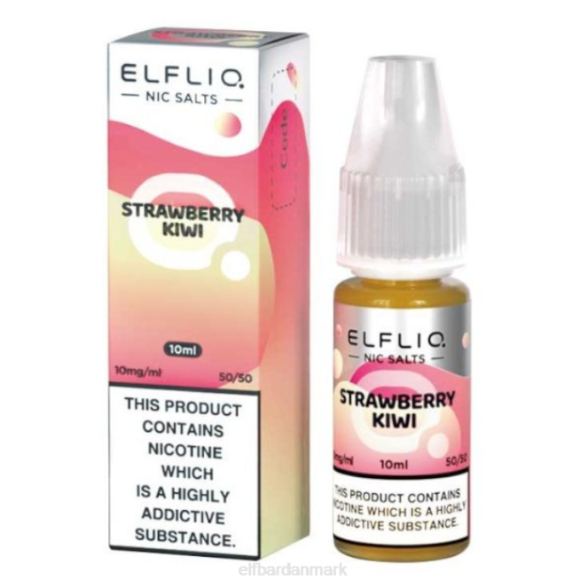 elfbar elfliq nic salte - jordbær kiwi - 10ml-10 mg/ml Z0FV180