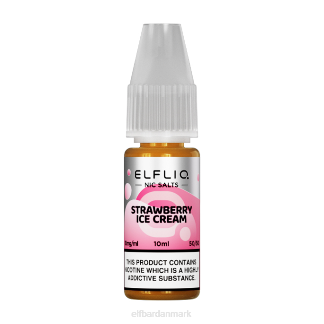 elfbar elfliq nic salte - jordbærsnow - 10ml-10 mg/ml Z0FV182