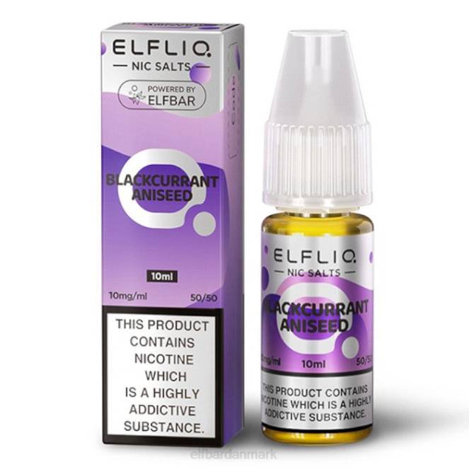 elfbar elfliq nic salte - solbæranis - 10ml-10 mg/ml Z0FV177