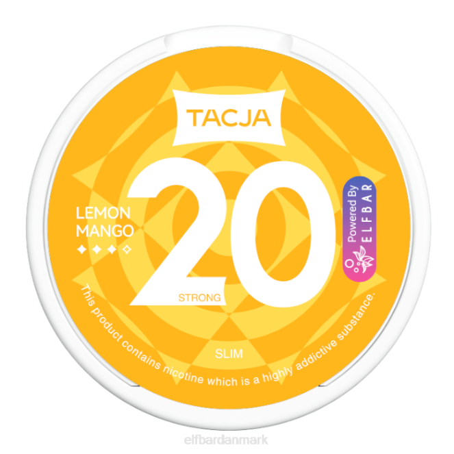 elfbar tacja nikotinpose - citron mango - 1pk-20mg/g Z0FV224