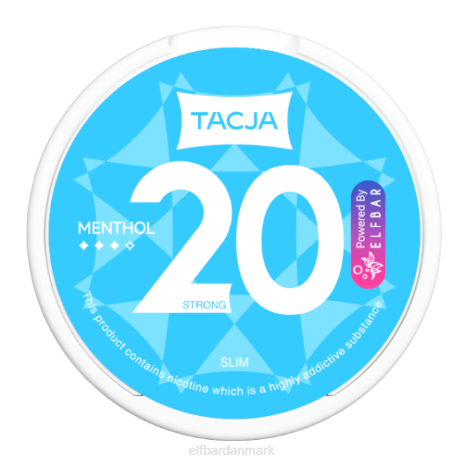 elfbar tacja nikotinpose - mentol - 1pk-20mg/g Z0FV223