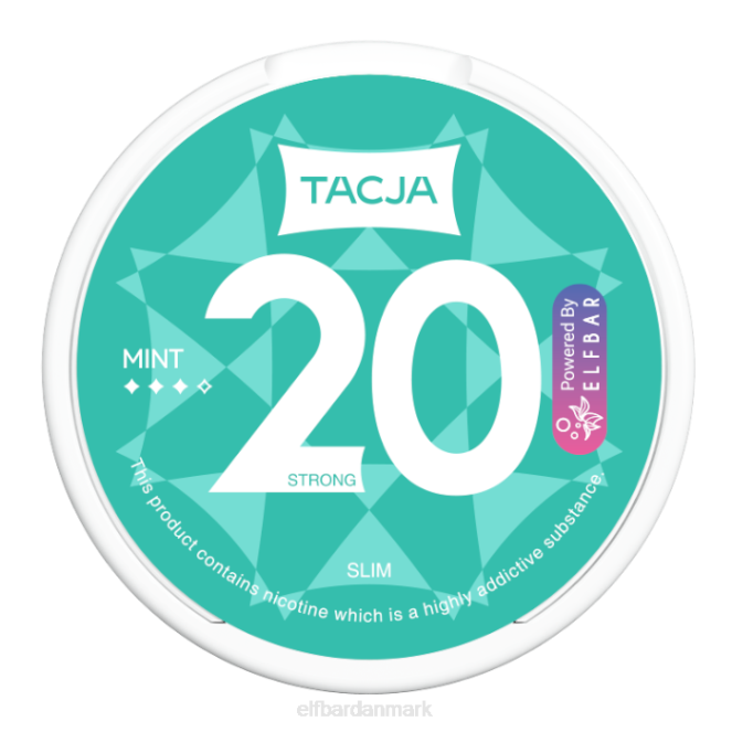 elfbar tacja nikotinpose - mynte - 1pk-12mg/g Z0FV231