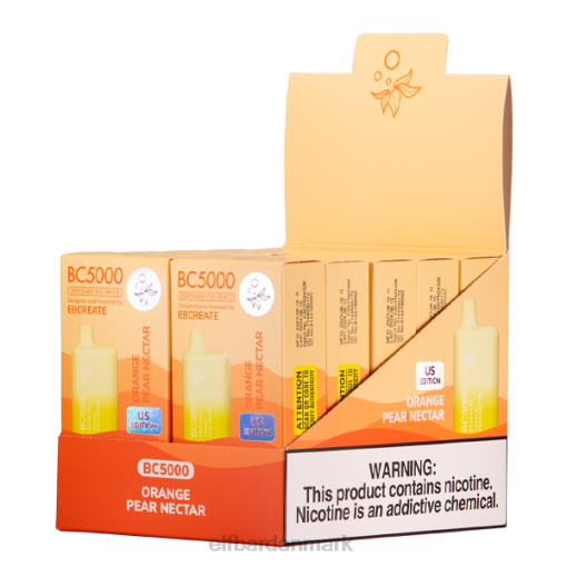 ELFBAR orange pære nektar bc5000 forbruger - 50mg - enkelt TD42R18