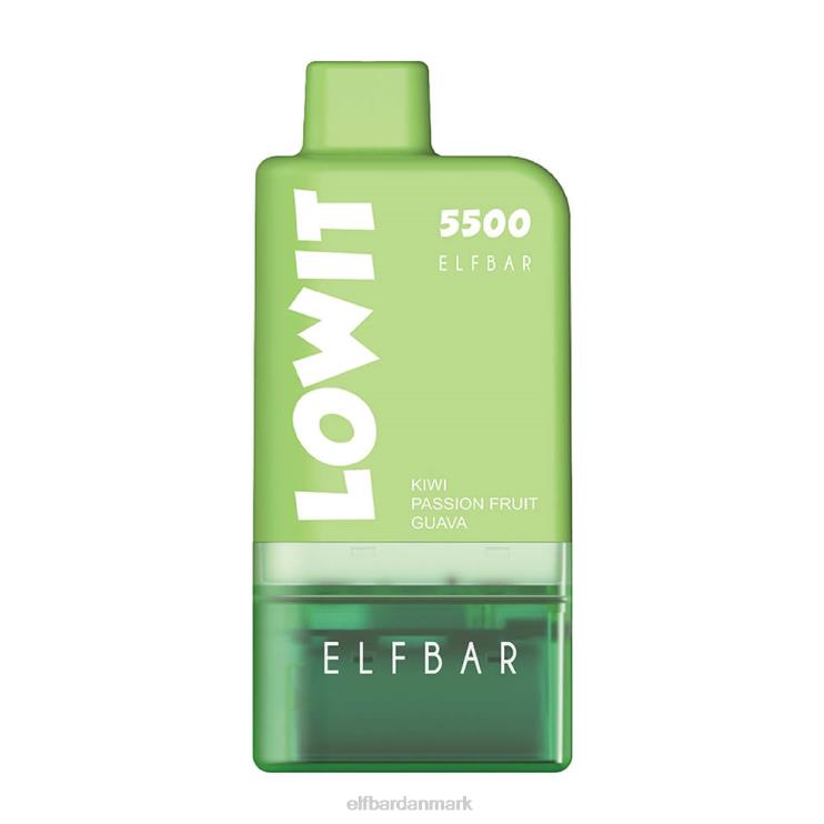 ELFBAR færdigfyldt pod kit lowit 5500 2%nic D46T125 jordbæris