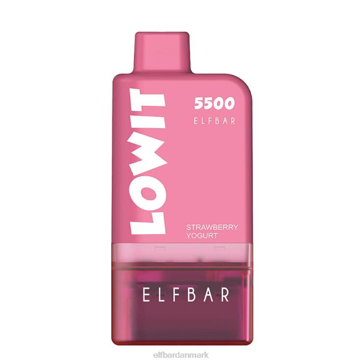 ELFBAR færdigfyldt pod kit lowit 5500 2%nic D46T125 jordbæris
