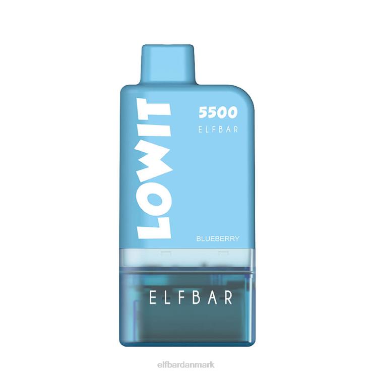 ELFBAR færdigfyldt pod kit lowit 5500 2%nic D46T132 jordbæryoghurt