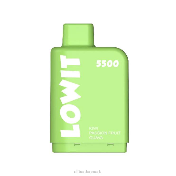 ELFBAR forfyldt pod lowit 5500 pust 2%nic D46T148 kirsebær drue limonade
