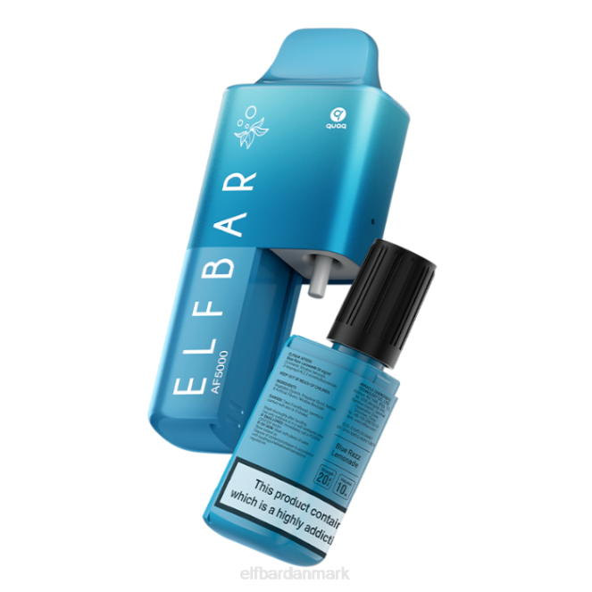 elfbar af5000 færdigfyldt sæt - 20mg Z0FV59 blå razz limonade