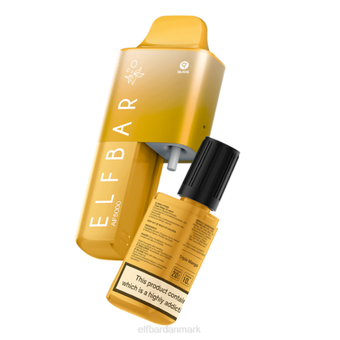 elfbar af5000 færdigfyldt sæt - 20mg Z0FV62 tredobbelt mango