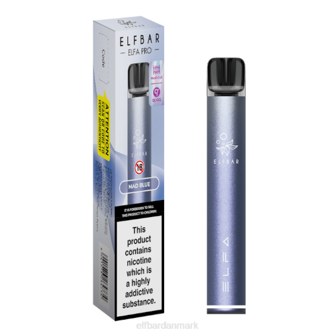 elfbar elfa pro pod kit - genopladeligt Z0FV74 twilight lilla + gal blå præfyldt pod