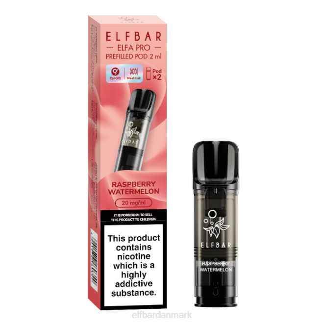 elfbar elfa pro præfyldte bælg - 20mg - 2pk Z0FV100 snetobak
