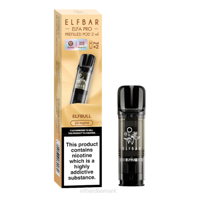 elfbar elfa pro præfyldte bælg - 20mg - 2pk Z0FV101 elver turbo