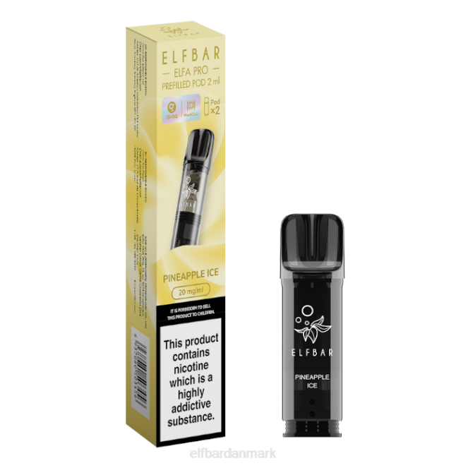 elfbar elfa pro præfyldte bælg - 20mg - 2pk Z0FV85 ananas is