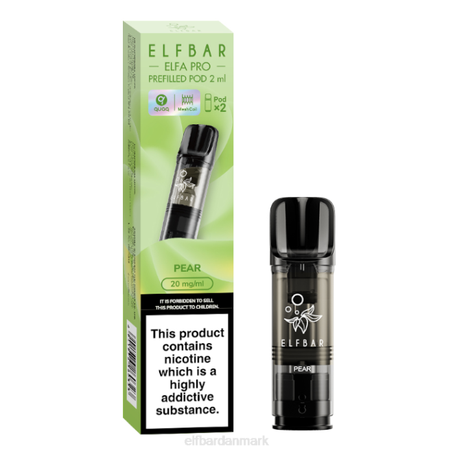 elfbar elfa pro præfyldte bælg - 20mg - 2pk Z0FV91 pære