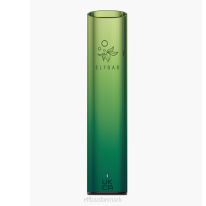elfbar mate 500 pod vape kit - 500mah batteri Z0FV142 nordlys gul