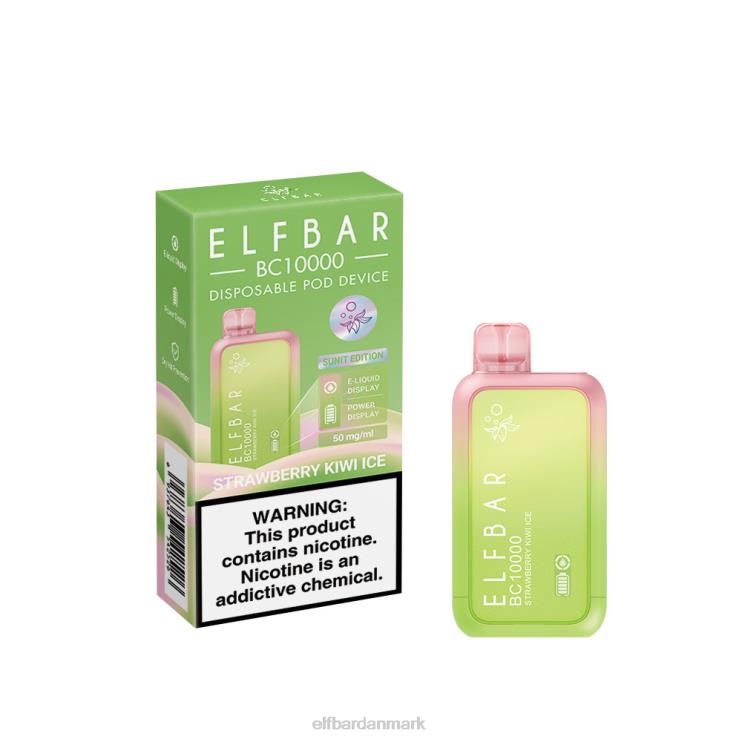 ELFBAR bedste smag engangs vape bc10000 is-serien D46T1 blå razz is