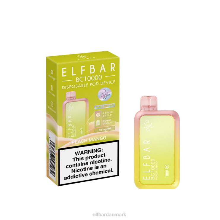 ELFBAR bedste smag engangs vape bc10000 top salg D46T12 fersken mango