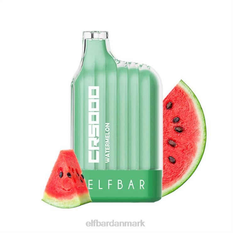 ELFBAR cr5000 engangs vape 5000 pust D46T27 vandmelon