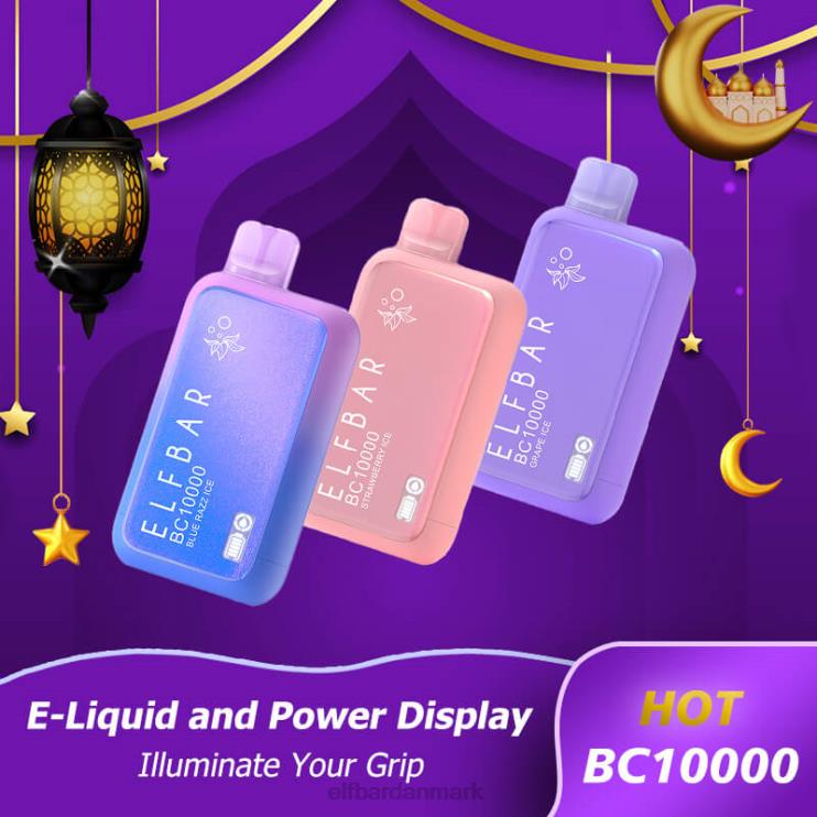 ELFBAR engangs vape ny bc10000 10000puffs D46T35 brombær tranebær