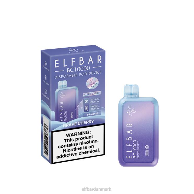 ELFBAR engangs vape ny bc10000 10000puffs D46T40 drue kirsebær