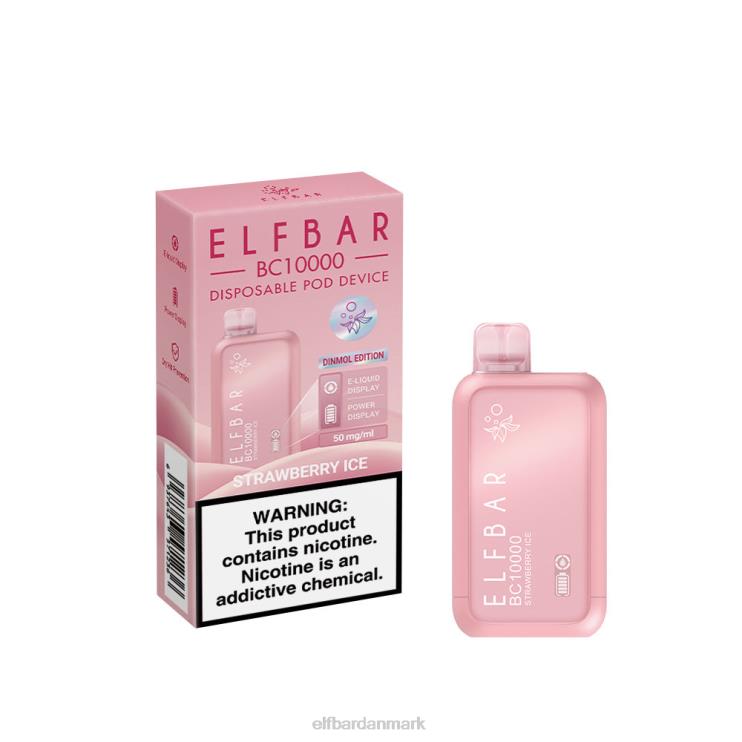 ELFBAR engangs vape ny bc10000 10000puffs D46T54 jordbæris