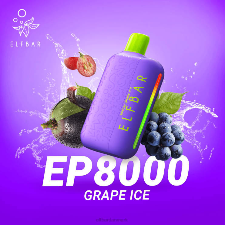 ELFBAR engangs vape nye ep8000 puffs D46T59 drue is