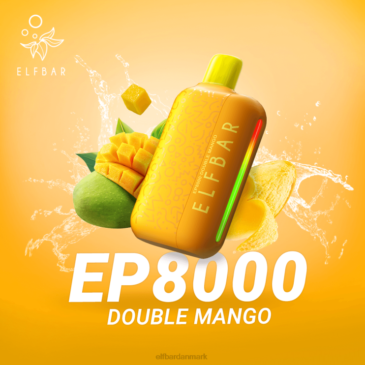 ELFBAR engangs vape nye ep8000 puffs D46T70 sort razz is