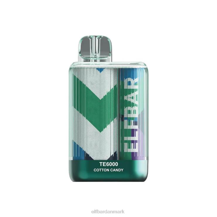 ELFBAR engangs vape te6000 puffs D46T88 candyfloss