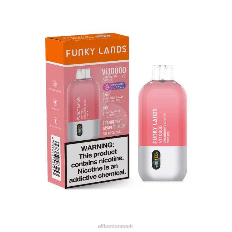 ELFBAR funky lands best flavor engangs vape vi10000 drue serie D46T149 aloe drue