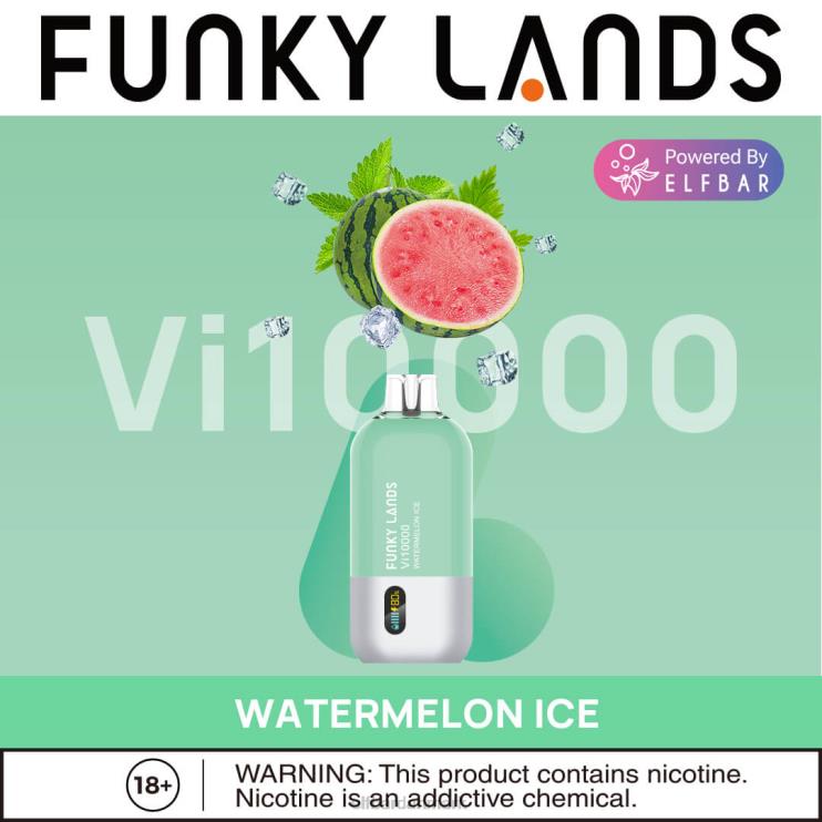 ELFBAR funky lands engangs vape vi10000 puffs D46T168 vandmelon is