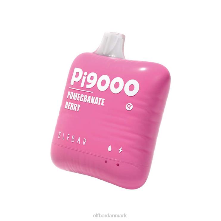 ELFBAR pi9000 engangs vape 9000 pust D46T115 granatæble bær